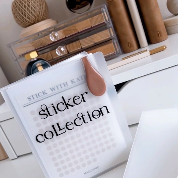 Sticker book | Sticker Storage | Planner Stickers