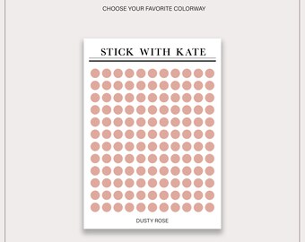 Transparent Mini Dots | Bujo Stickers | Planner Stickers