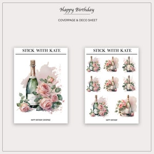 Happy Birthday | Planner Stickers
