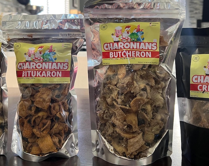 Charonians Butcheron Pork Bituka Chicharon Crispy Isaw - Etsy