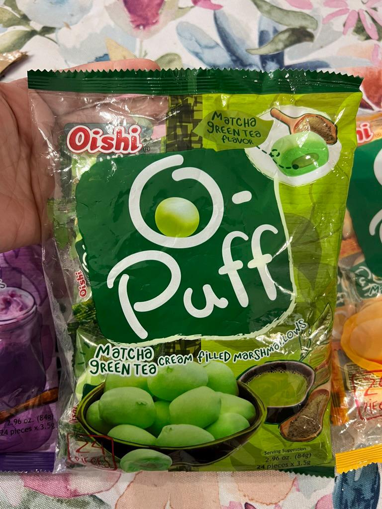 Oishi O-puff Cream Filled Marshmallows 3.5g (24 Pcs) - Etsy
