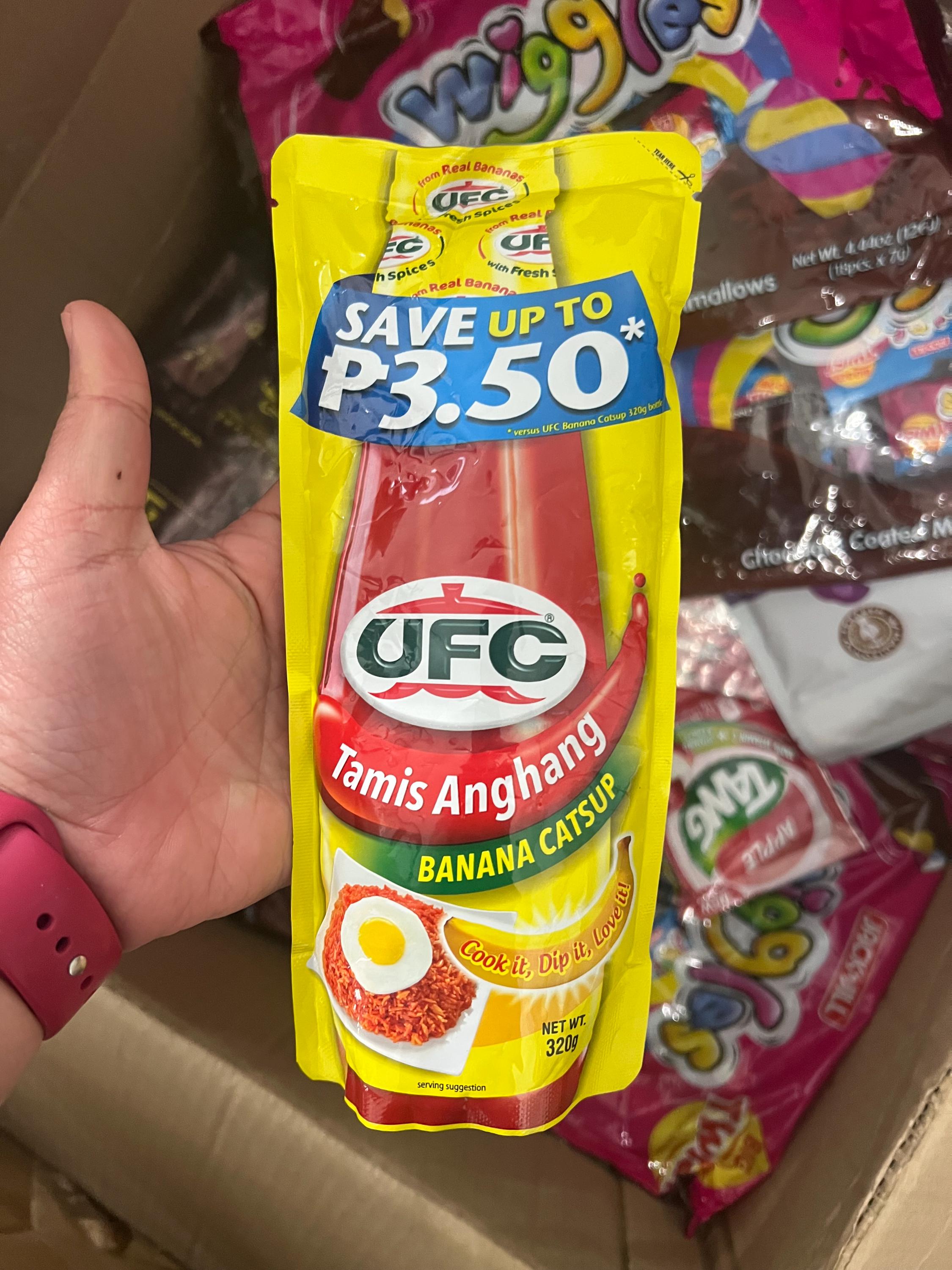 ゆり　UFC banana ketsup 320g*20 Amazon.co.jp: UFC Tamis Anghang Banana Ketchup 320g - バナナ