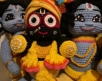 Bambole personalizzate all'uncinetto fatte a mano