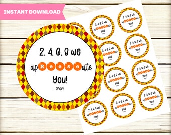 TÉLÉCHARGEMENT INSTANTANÉ Nous apREESEate Vous - Candy Bar Tags - Semaine d’appréciation des enseignants - Faveurs, Étiquettes-cadeaux, Étiquettes cadeaux d’entreprise