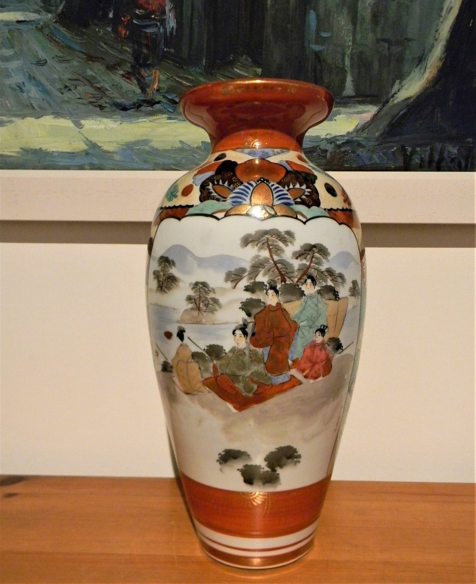 Vase japonais Meiji Kutani Satsuma début du 20ème siècle Etsy