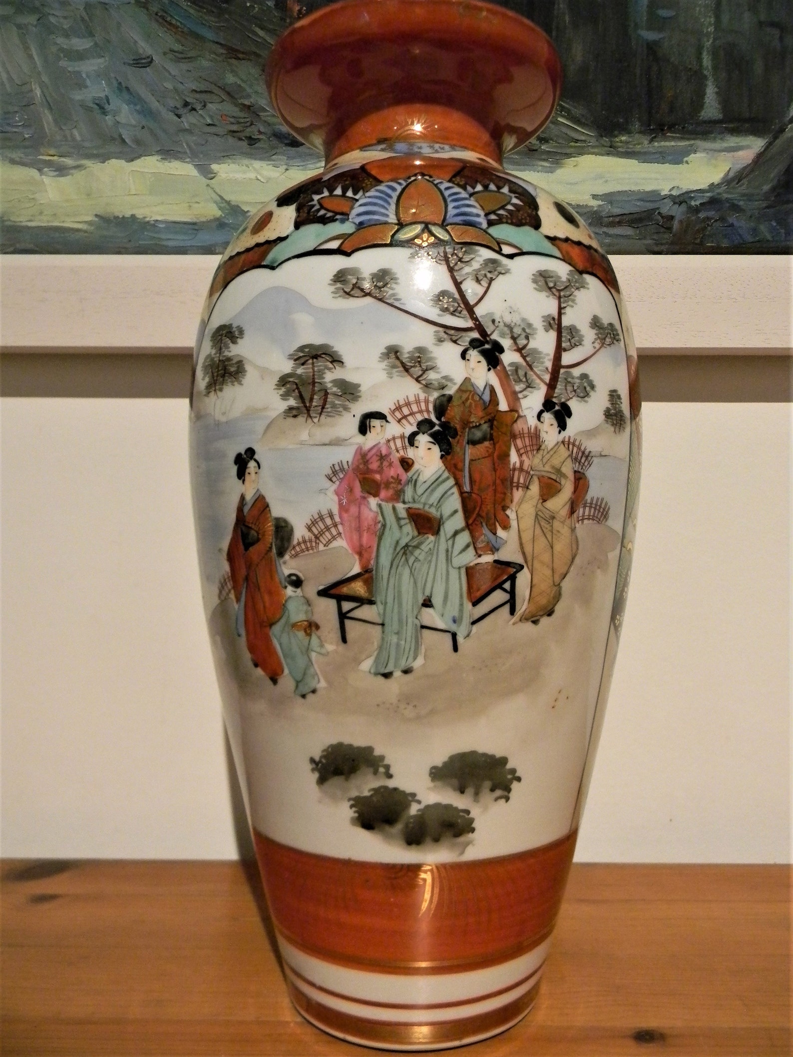 Vase japonais Meiji Kutani Satsuma début du 20ème siècle Etsy