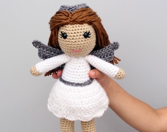 Angelica the Angel Amigurumi | Crochet Angel | Angel Amigurumi | Angel Crochet Pattern | Crochet Fairy | Crochet Doll | Crochet Pattern