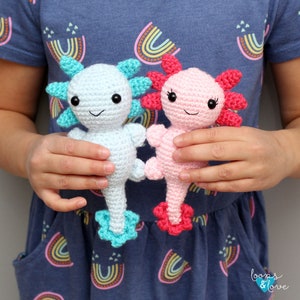 Axolotl Amigurumi | Crochet Axolotl Amigurumi | Axolotl Crochet Pattern | Animal Amigurumi | Crochet Pattern