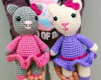 Mini Crochet Kitty Amigurumi Pattern | Beginner-Friendly (PDF Pattern)