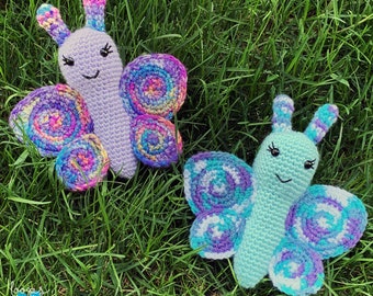 Crochet Butterfly Amigurumi | Amigurumi Butterfly | Crochet Butterfly | Butterfly Crochet Pattern | Crochet Bugs | Butterfly Amigurumi