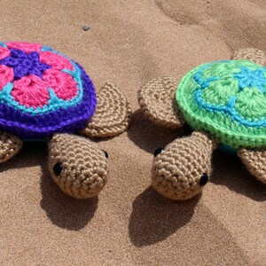 Crochet Sea Turtle Crochet Turtle Turtle Crochet Pattern Turtle Amigurumi Sea Turtle Crochet Pattern Crochet Animals Crochet Toy image 2