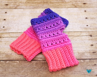 Criss Cross Fingerless Gloves | Crochet Fingerless Gloves | Crochet Gloves | Crochet Pattern | Criss Cross Stitch