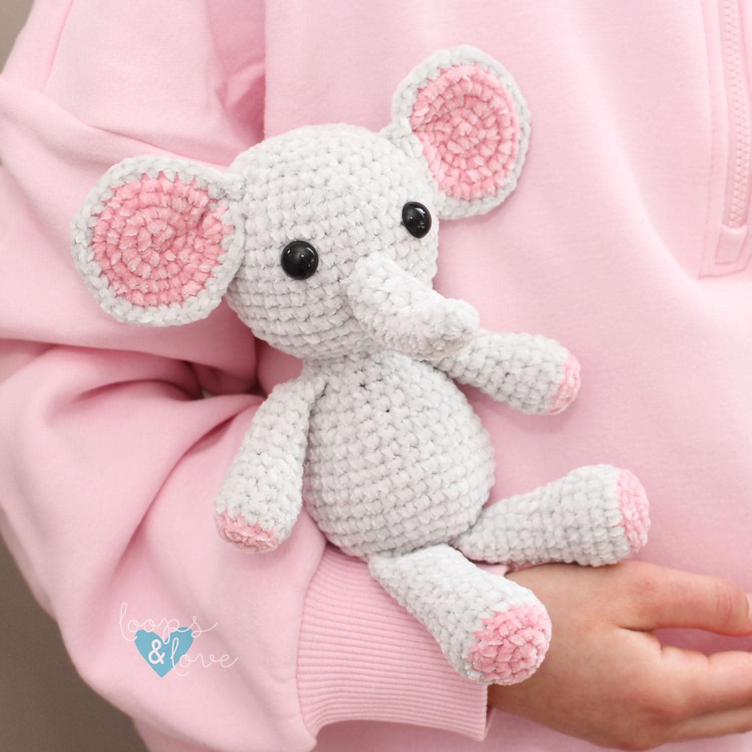 40 Elephant Crochet Patterns for Amigurumi, Plushies, Loveys, and Nursery Decor 24 Mini Elephant Amigurumi Pattern Stuffed Animal Crochet
