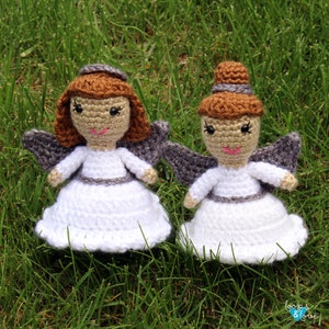 Mini Angel Amigurumi Crochet Angel Angel Amigurumi Angel Crochet Pattern Crochet Doll Crochet Ornament image 3