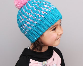 Avery Crochet Beanie Pattern | Toddler, Child, Adult Sizes (PDF Pattern)