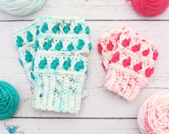 Peek-a-Boo Fingerless Gloves | Crochet Fingerless Gloves Pattern | Fingerless Gloves | Crochet Pattern