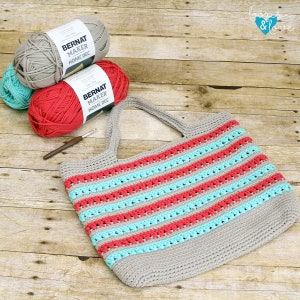 Beach Please Summer Tote Crochet Bag Crochet Tote Bag Criss Cross ...