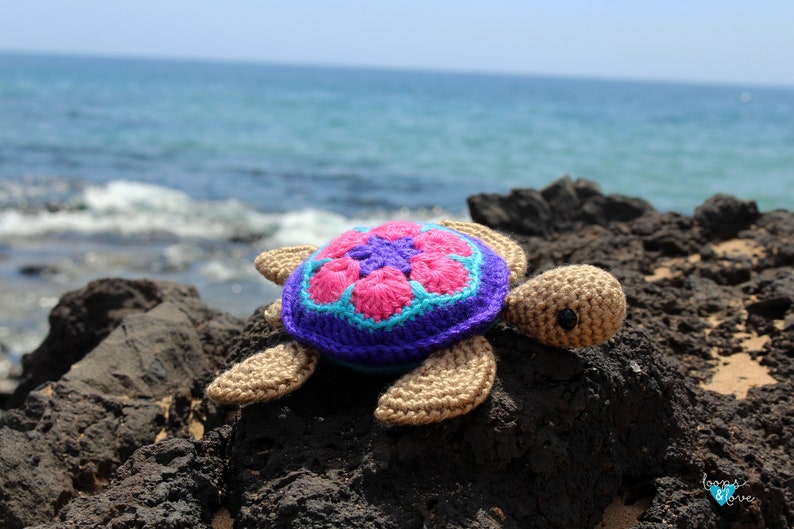 Crochet Sea Turtle Crochet Turtle Turtle Crochet Pattern Turtle Amigurumi Sea Turtle Crochet Pattern Crochet Animals Crochet Toy image 1