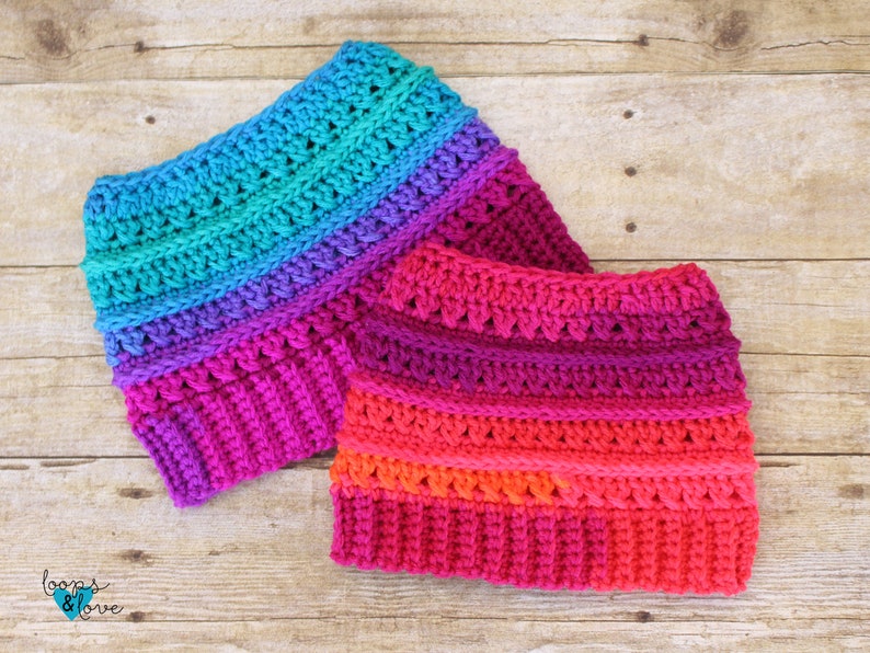 Pattern Bundle Crochet Hat Crochet Beanie Criss Cross Beanie Bundle Crochet Messy Bun Beanie