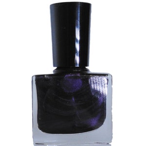 RAPTURE- Iridescent- Royal Purple Shimmer - Esmalte de uñas brillante- Nail Art- Laca - Top Coat - Luster Pearl - Vegan Friendly