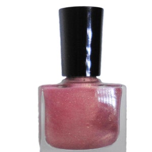 TEASE   Pink  SHimmer Luster blush Nail Polish Nail Art Lacquer Top Coat Luster Pearl Vegan Friendly Bath & Beauty Polishes and Coats