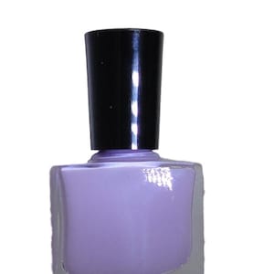 Lilac Opaque Nail Polish: Light Purple Vegan Nail Lacquer
