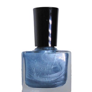 Torrid Iridescent Sky Blue Nail Polish: Vegan Luster Pearl Top Coat