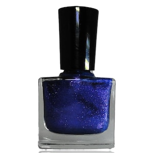 Darkstar Blau Violett Duo Chrome Lila Blau Schillernder Nagellack Nail Art Lack Top Coat Luster Pearl Vegan freundlich Polituren