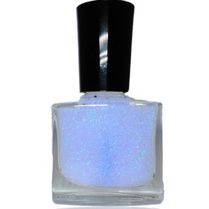 FAIRY- Iridescent Glitter Nail Polish Nail Art Lacquer Top Coat Luster Pearl Vegan Friendly