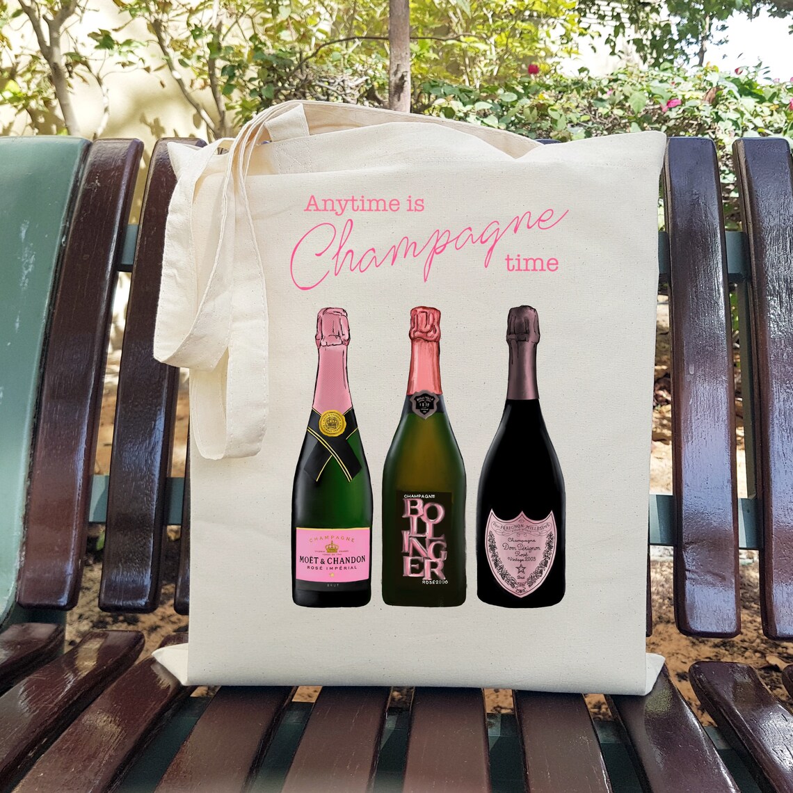 CHAMPAGNER Spruch Anytime is Champagne Time ART Etsy