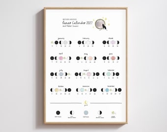 2027 Lunar Calendar  Print