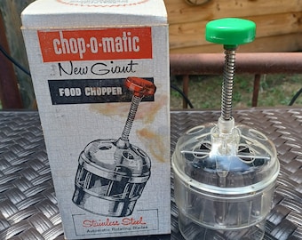 Popeil Chop-o-Matic New Giant food chopper with box