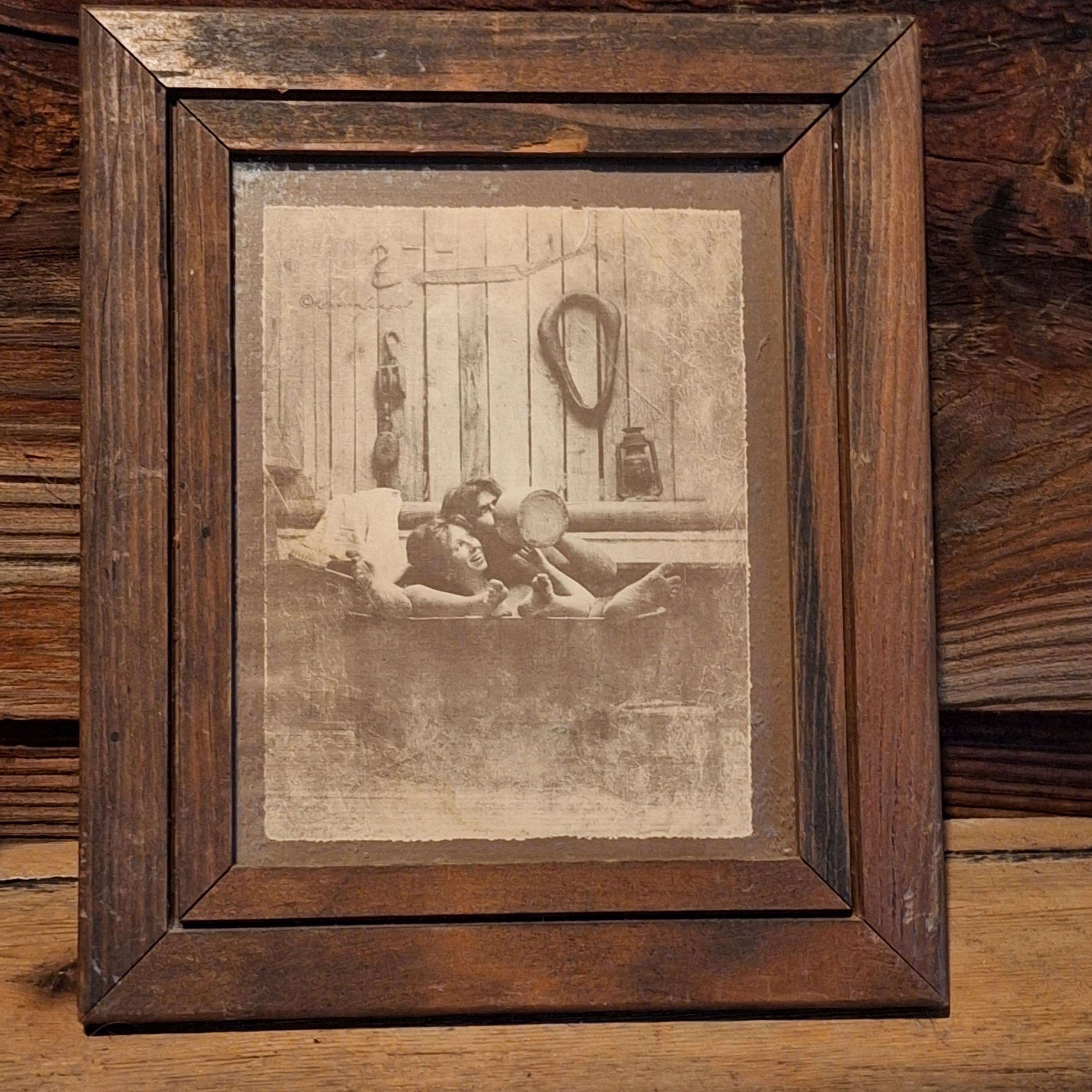 Western Theme Picture Frame - Etsy
