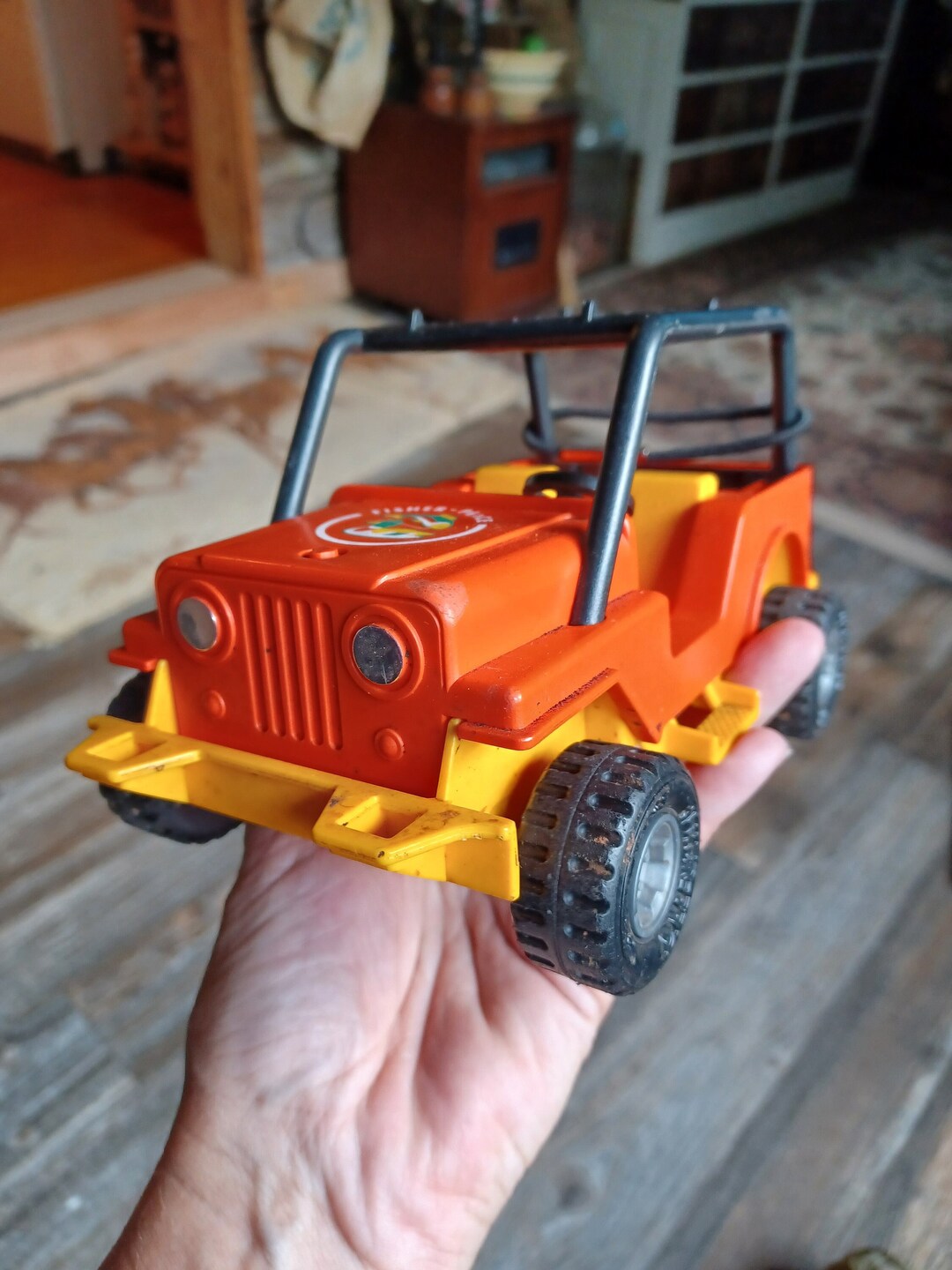 Vintage 1977 Fisher Price Jeep Etsy
