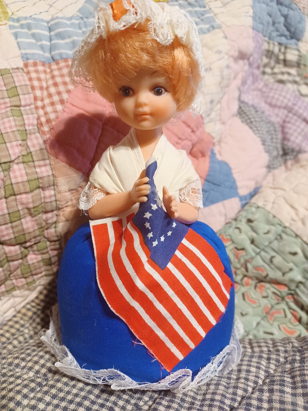 1975 Betsy Ross Pin Cushion Etsy