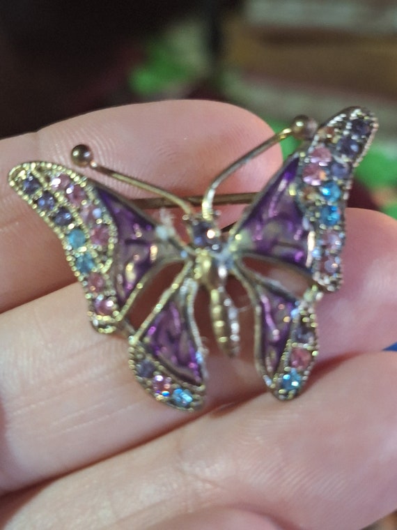 Old vintage Liz Claiborne Beautiful Butterfly