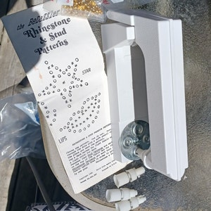 5mm Amethyst CH21 Bedazzler Refills Rhinestones Preset Gemagic Studs  Nailheads in Rims for Garment Embelishments Leatherwork DIY Crafts Decorate