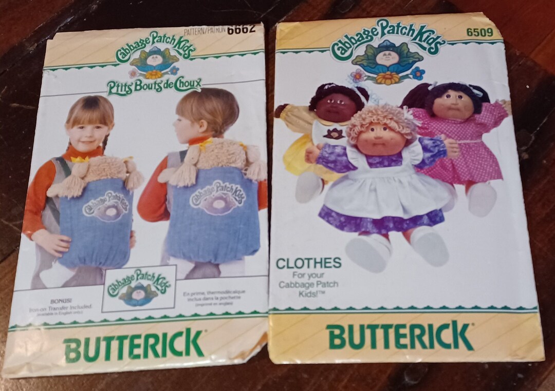 Old Vintage Cabbage Patch Clothes and Carrier - Etsy