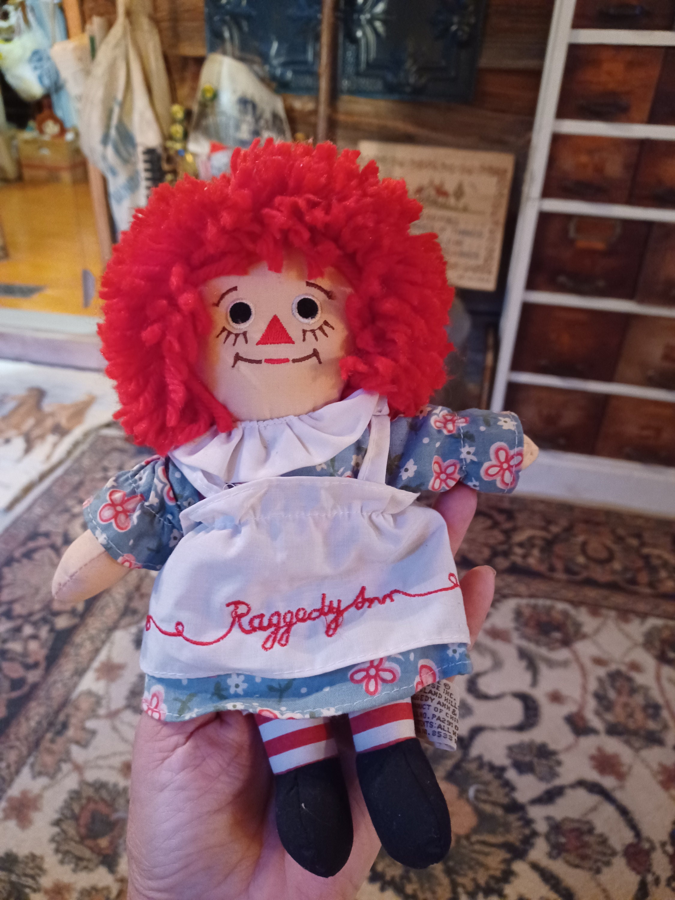 Old Raggedy Ann Doll image
