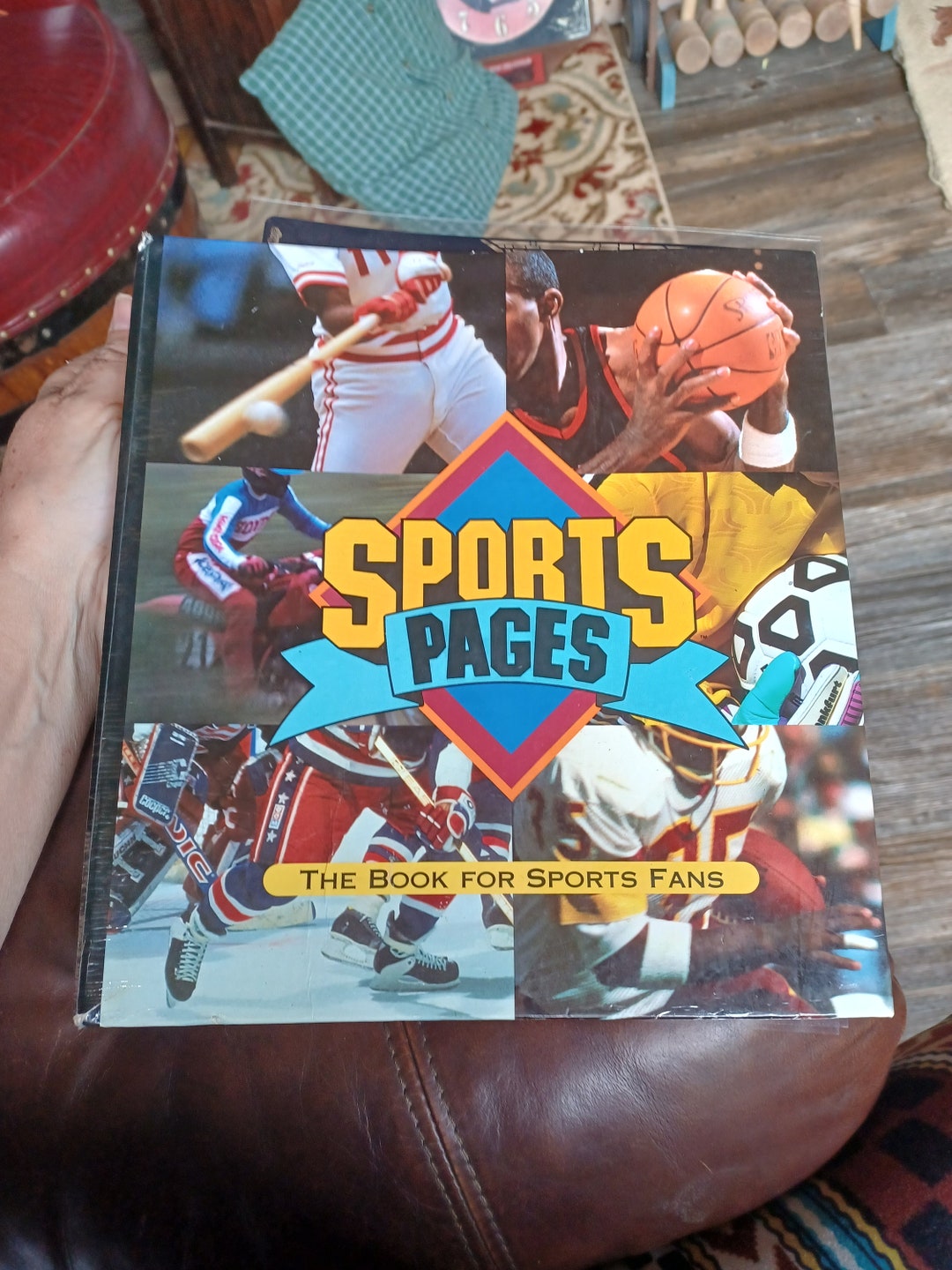 1996 Sports Pages Book for Sports Fans Etsy