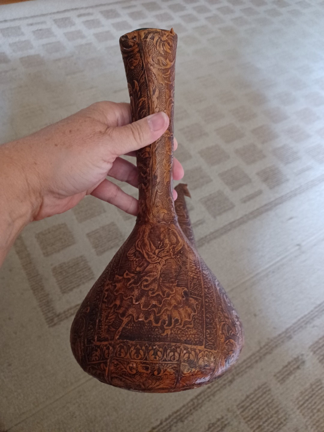 Old Spanish Decanter Etsy