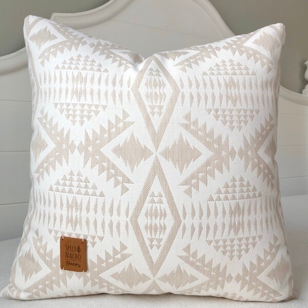 Boho Pillow Covers 20x20 Pillow Covers~Southwest Pillow~Tribal Pillow~Boho Throw Pillow Covers by Spicy Nacho Decor