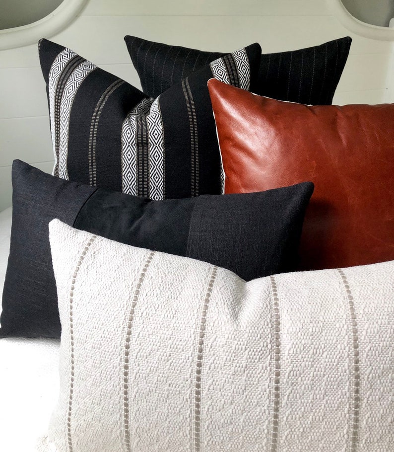 Lumbar Pillow Covers 12x20cream Textured Pillow Cover With Etsy