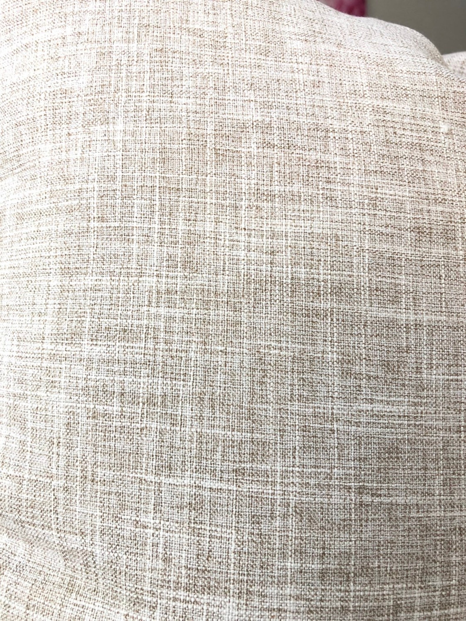 Beige Lumbar Pillow Covers 12x20 in Textured Chambray Cream Etsy