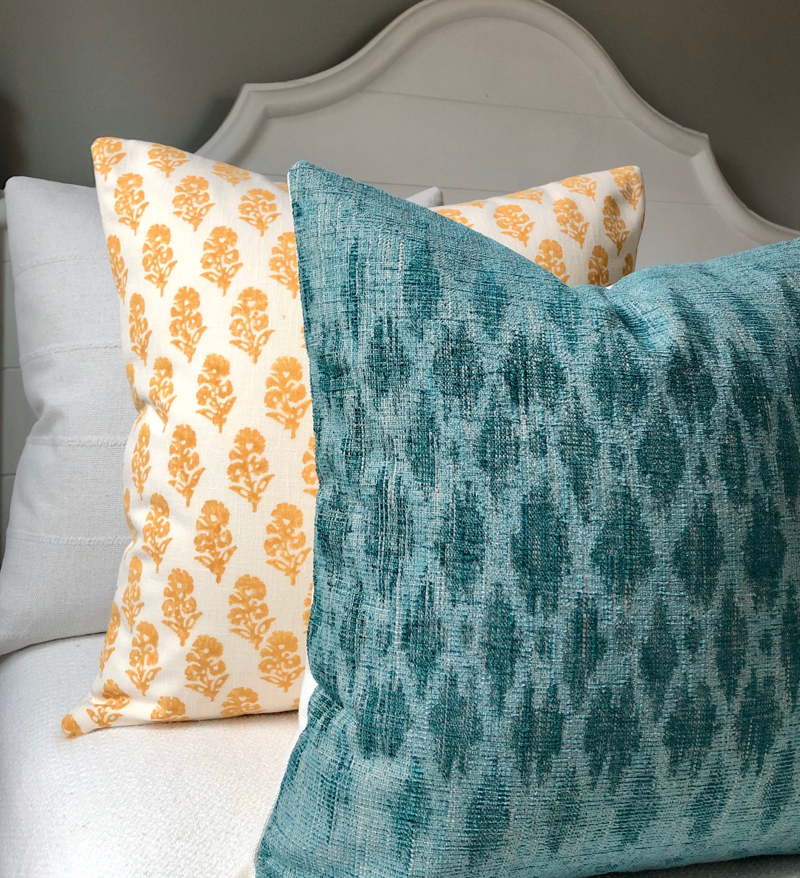 Turquoise Throw Pillow Covers 20x20turquoise Pillow Cover Etsy