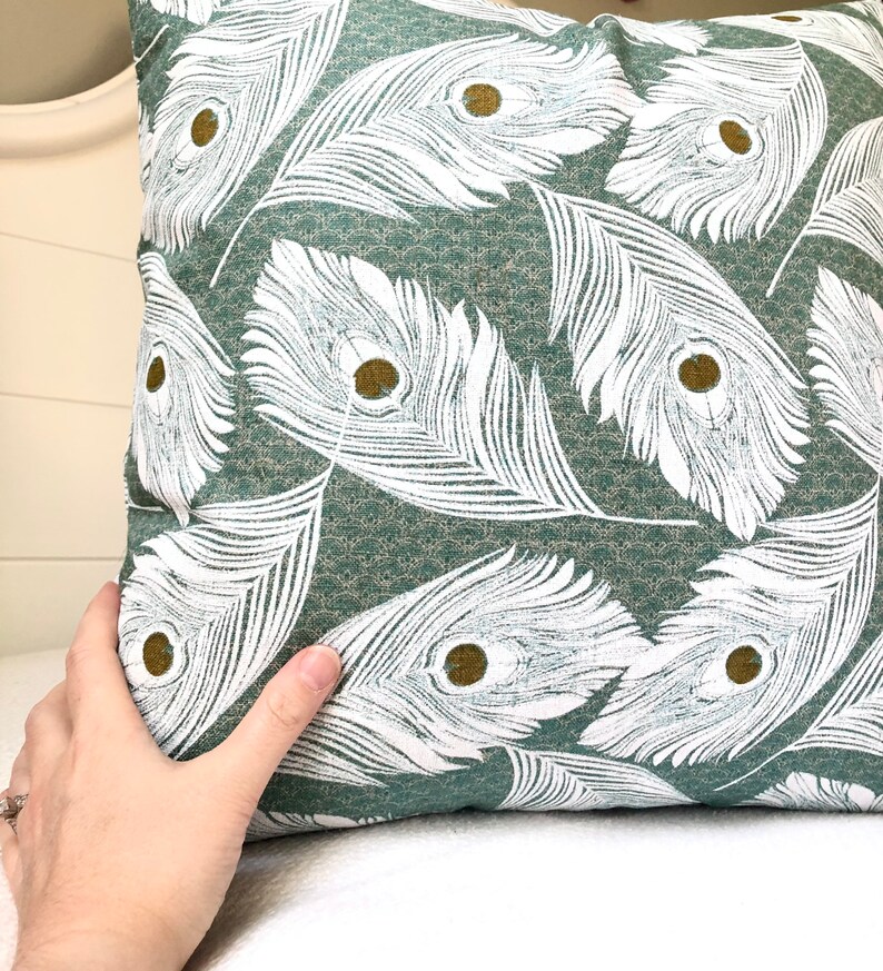 Green Pillow Covers 20x20 Pillow Coverseafoam Green Throw Etsy