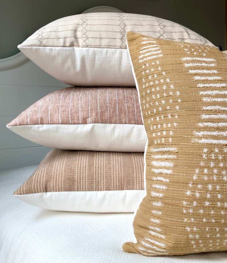 Light Rust Pillow Covers 20x20terracotta Pillow Cover Rust Etsy