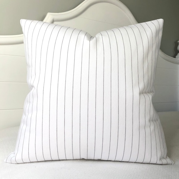 Striped Pillow Etsy