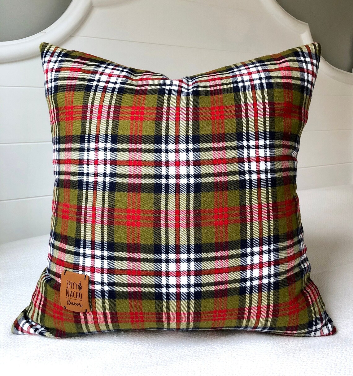 Plaid Pillow Covers 18 x 18Plaid Throw Pillow Covers 18x18 Etsy