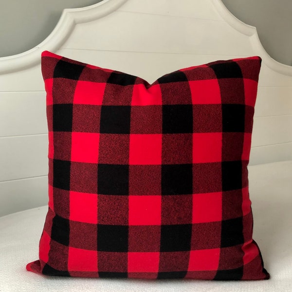 Plaid Pillow Covers Etsy